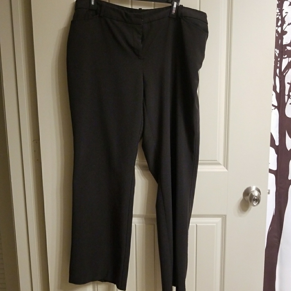 Black bootcut slacks - FINAL PRICE